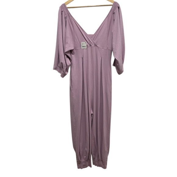 NWT Free People Lotta Love Romper Jumpsuit in Lavender Size Small - Picture 4 of 16